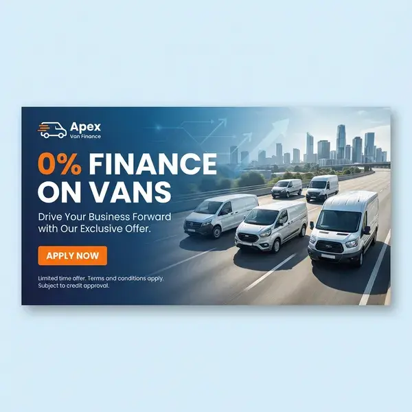 0% Finance on Vans