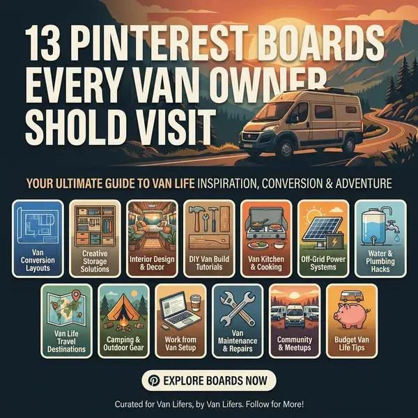13 Pinterest boards every van owner should visit