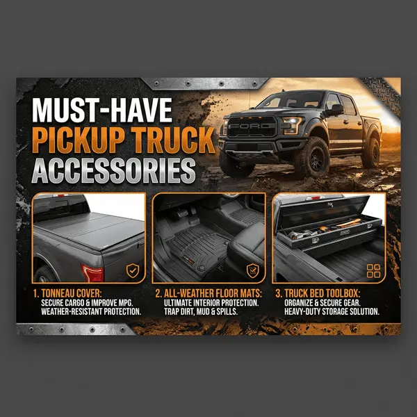 3 pickup truck accessories you must have