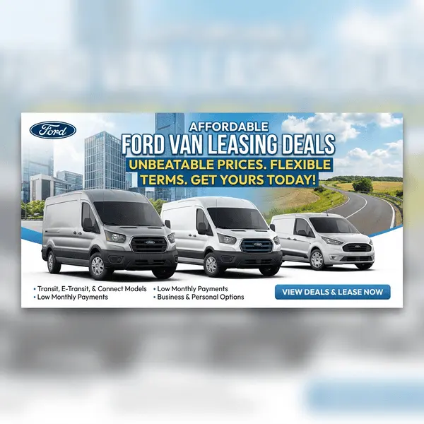 Affordable Ford Van Leasing Deals