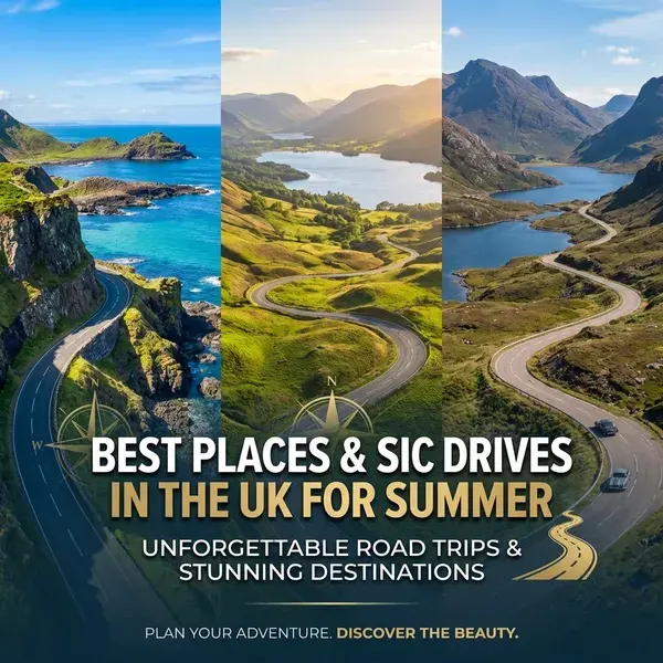 Best Places and Scenic Drives in the UK for Summer
