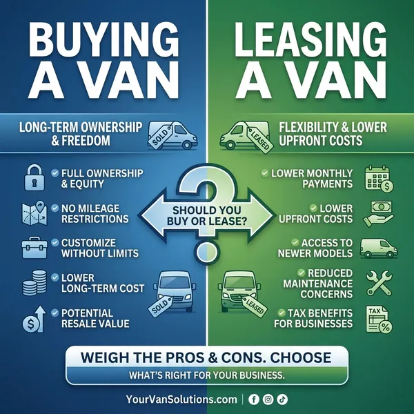 Should You Buy or Lease a Van