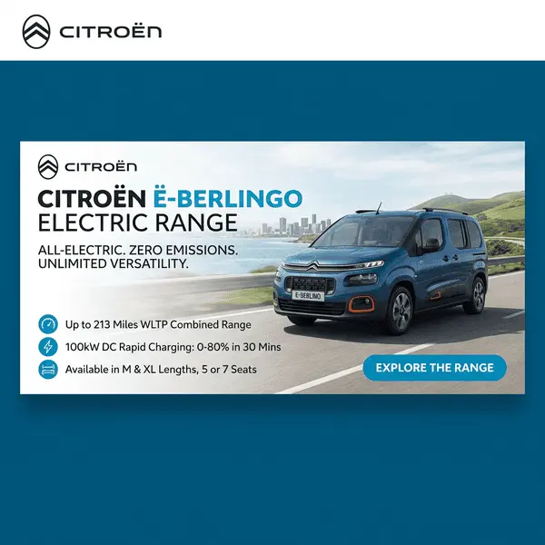 Citroen Berlingo Electric Range