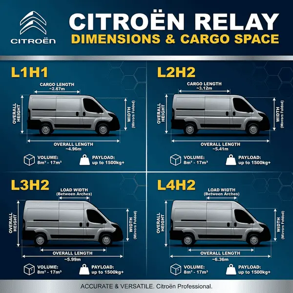 Citroen Relay Dimensions