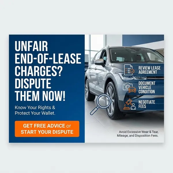 Disputing End-of-Car Lease Charges