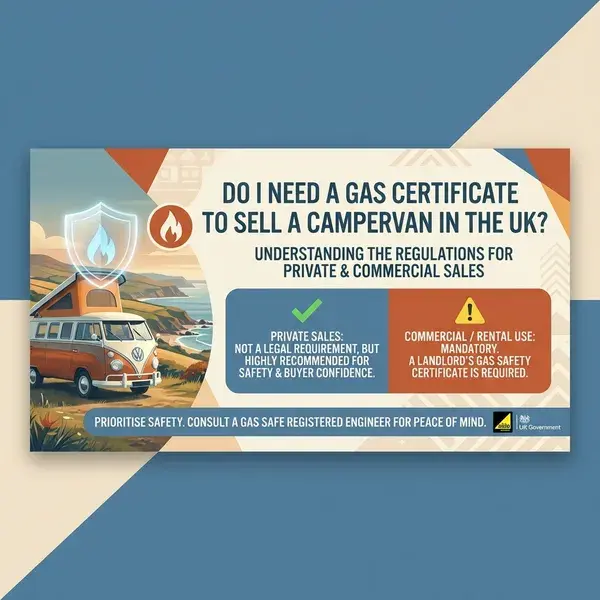Do I Need A Gas Certificate To Sell A Campervan In The UK