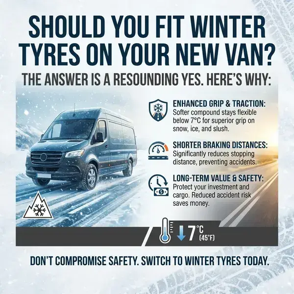 Should you fit Winter Tyres on your New Van?