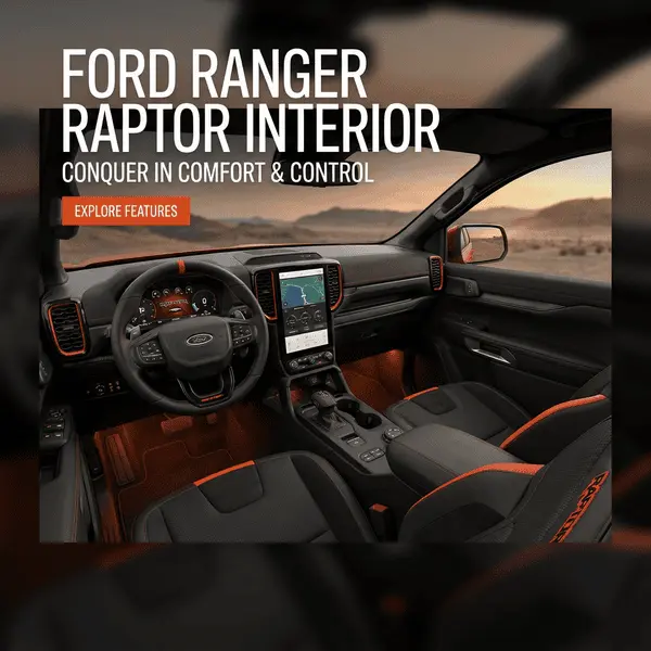 Ford Ranger Raptor Interior