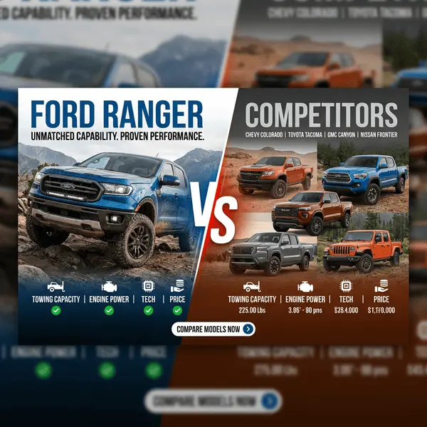 Ford Ranger VS Competitors
