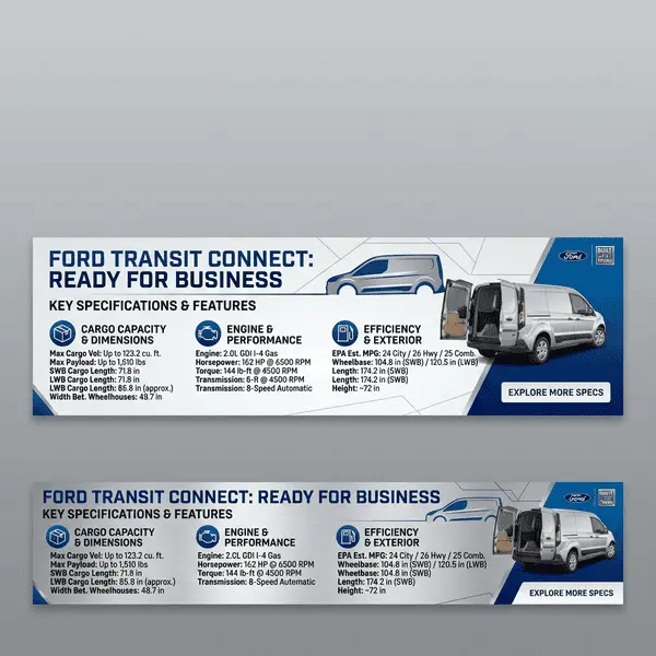 Ford Transit Connect Specifications
