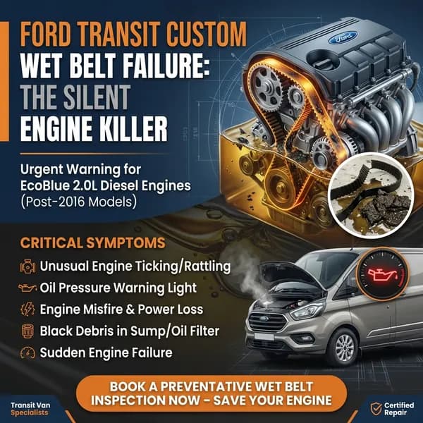 Ford Transit Custom Wet Belt Failure