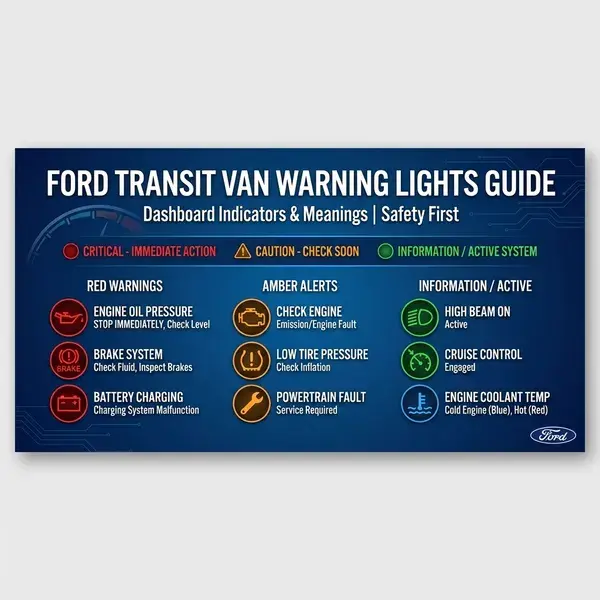 Ford Transit Van Warning Lights