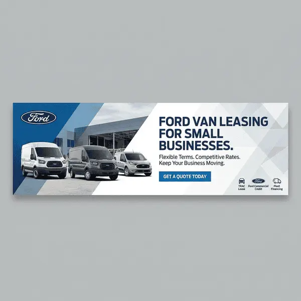 Ford Van Leasing for Small Businesses