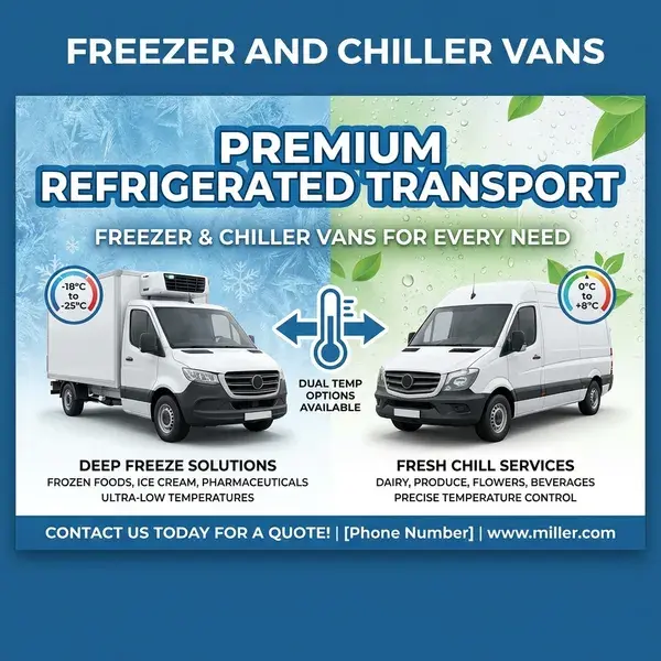 Freezer and Chiller Vans