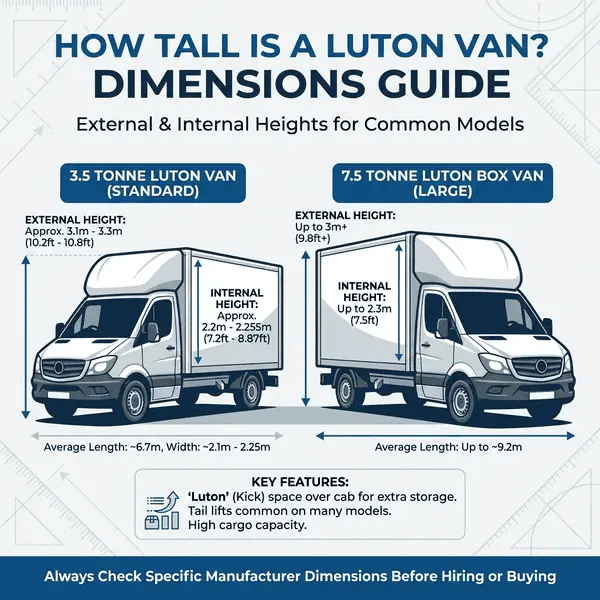 How Tall Is A Luton Van