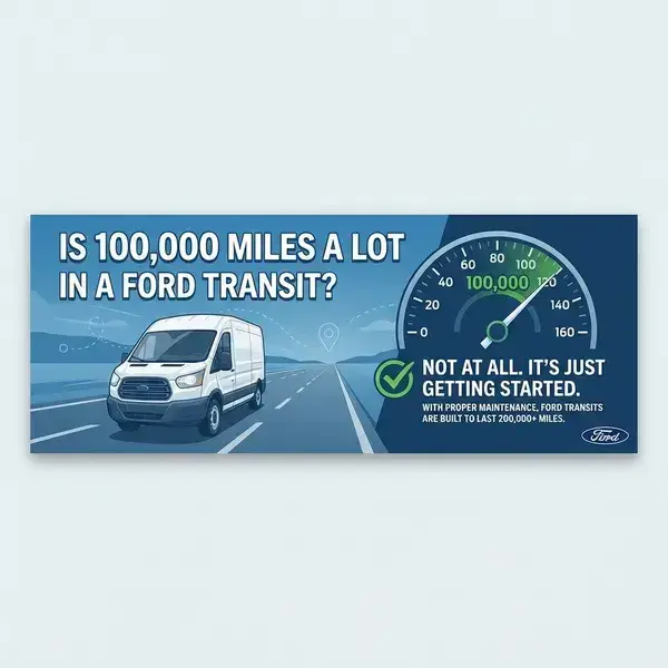 Is 100,000 Miles A Lot In A Ford Transit?