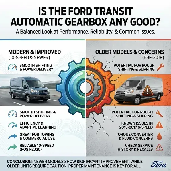 Is the Ford Transit Automatic Gearbox Any Good?