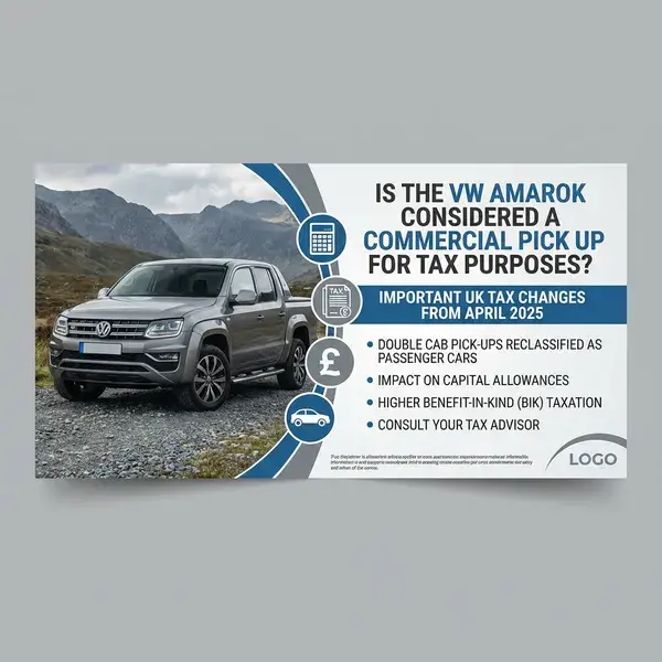 Is the VW Amarok Considered a Commercial Pick Up for Tax Purposes?