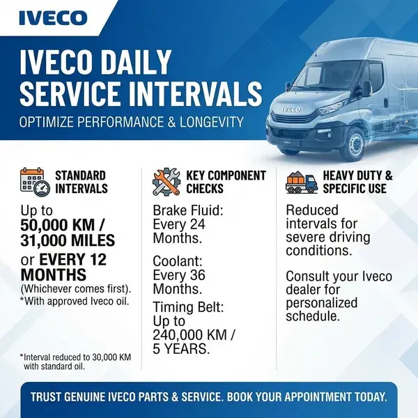 Iveco Daily Service Intervals