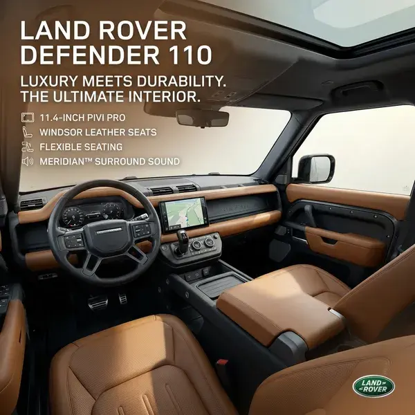 Land Rover Defender 110 Interior