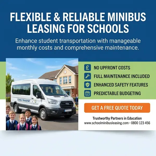 Minibus Leasing for Schools