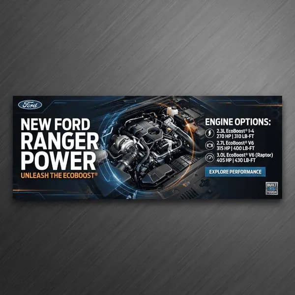 New Ford Ranger Engine
