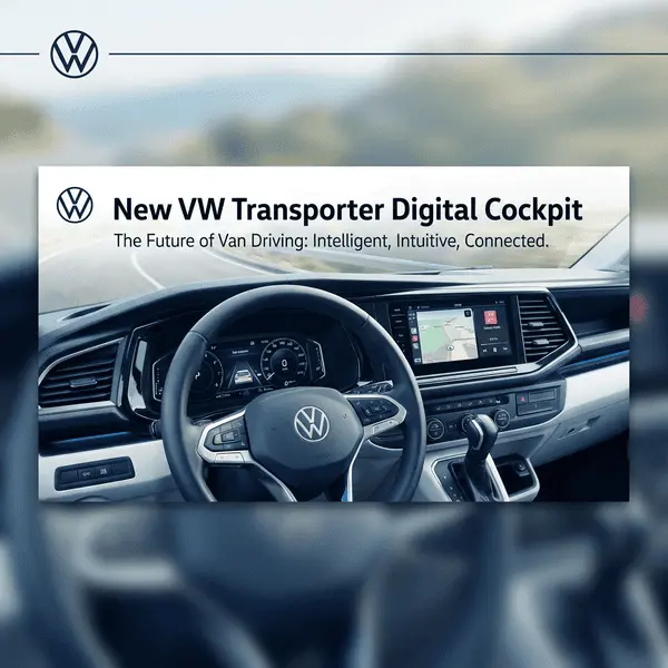 New VW Transporter Digital Cockpit