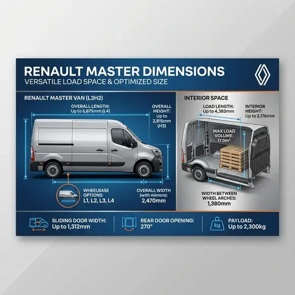 Renault Master Dimensions