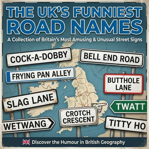 The UKs Funniest Road Names