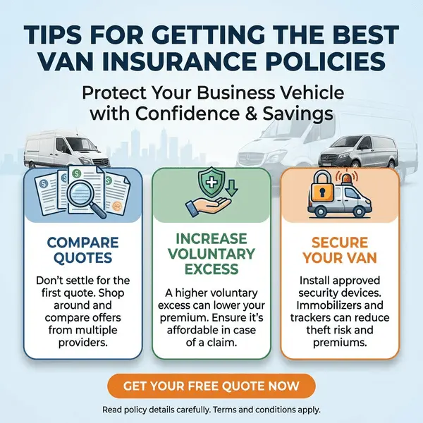 Tips for getting the best van insurance policies