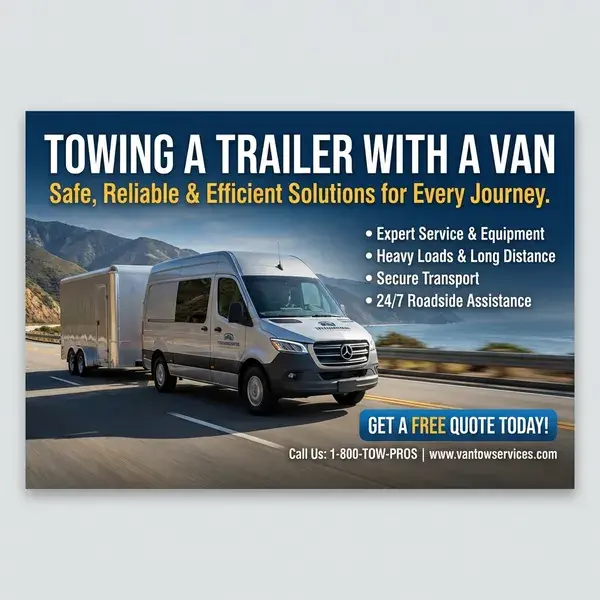 Towing a Trailer with a Van