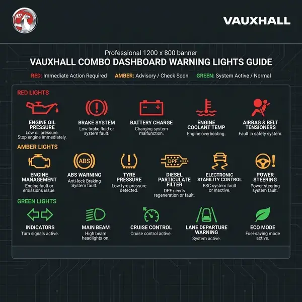 Vauxhall Combo Warning Lights
