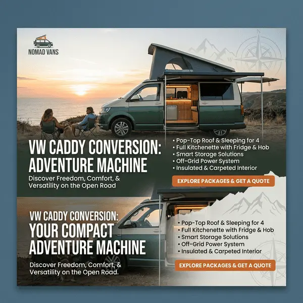 VW Caddy Conversion