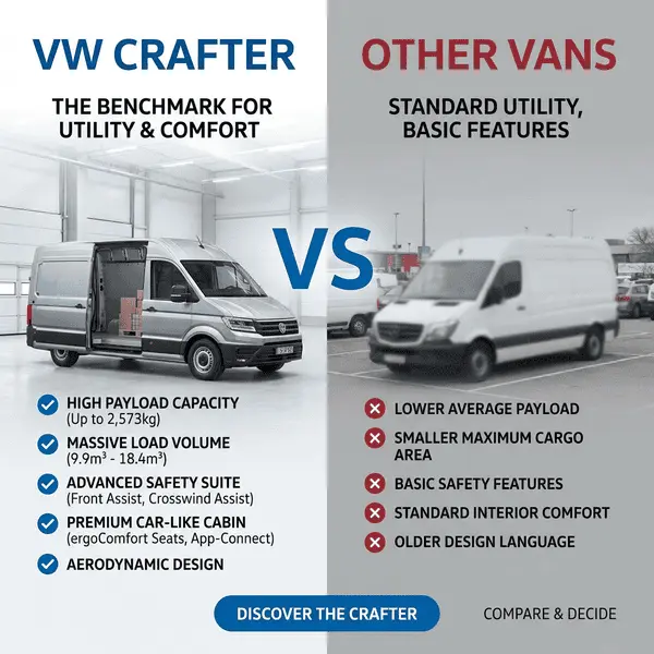 VW Crafter VS Other Vans