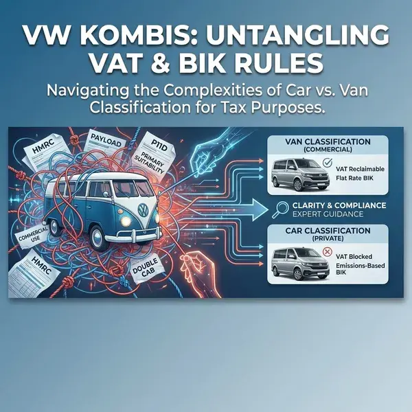 VW Kombis Untangling VAT and BIK Rules