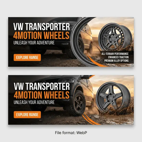 VW Transporter 4motion Wheels