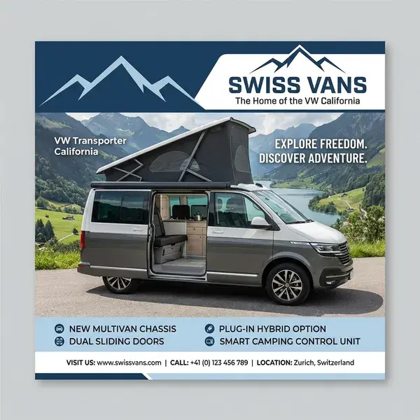 VW Transporter California at Swiss Vans