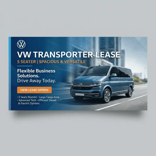 VW Transporter Lease 5 Seater