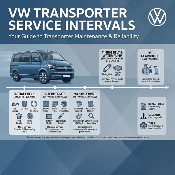 VW Transporter Service Intervals