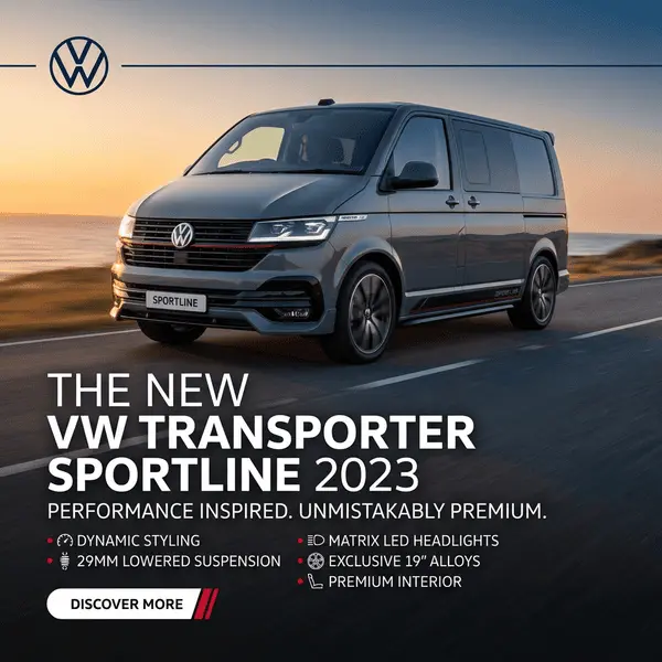 VW Transporter Sportline 2023