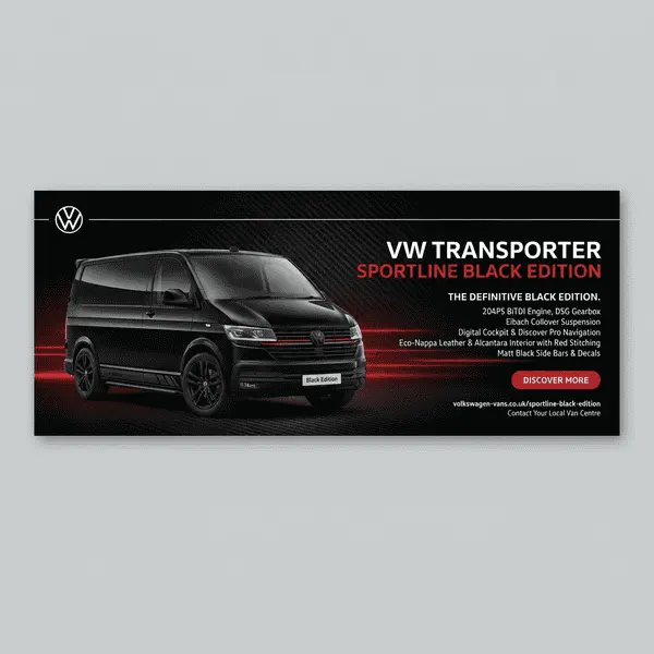 VW Transporter Sportline Black Edition