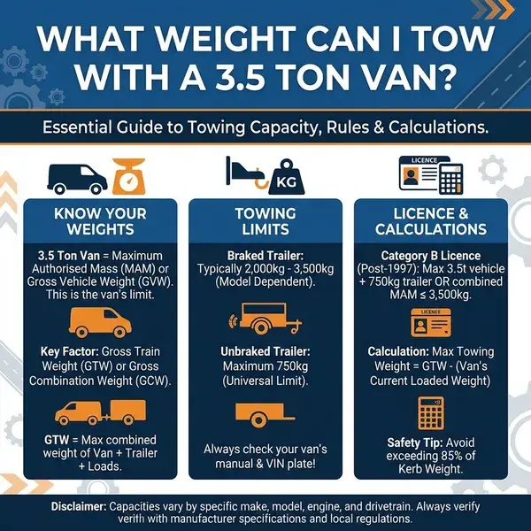 What Weight Can I Tow With a 3.5 Ton Van