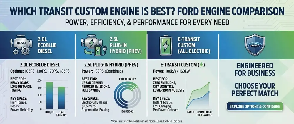 Which Transit Custom Engine Is Best?