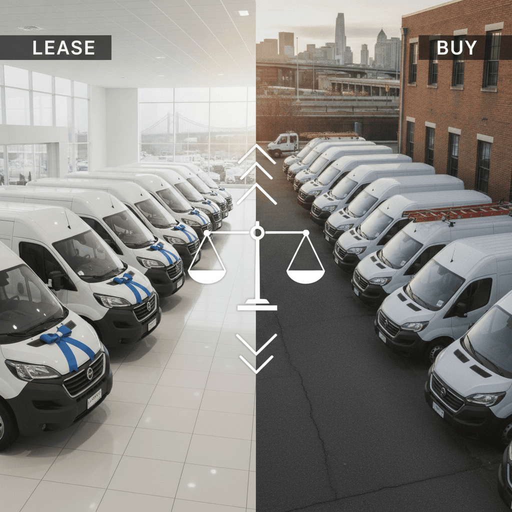 Van Lease vs Buy: Which is Right for Your Business?