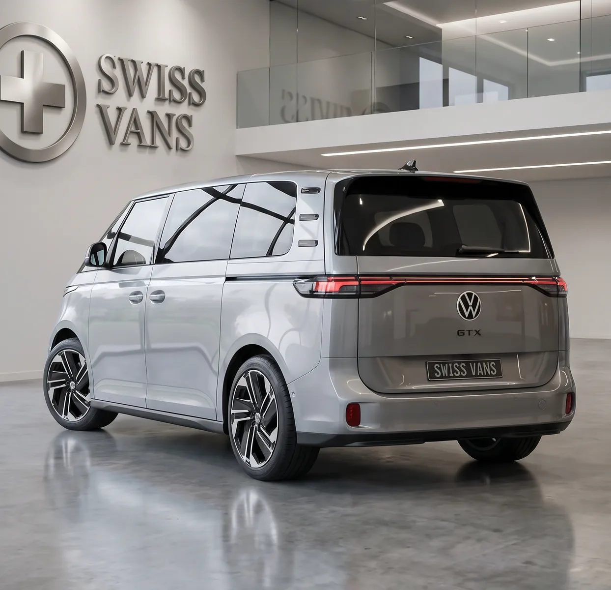 A VW van from our own stock, illustrating id buzz camper.