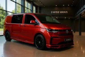 Volkswagen Transporter Kombi Cherry Red