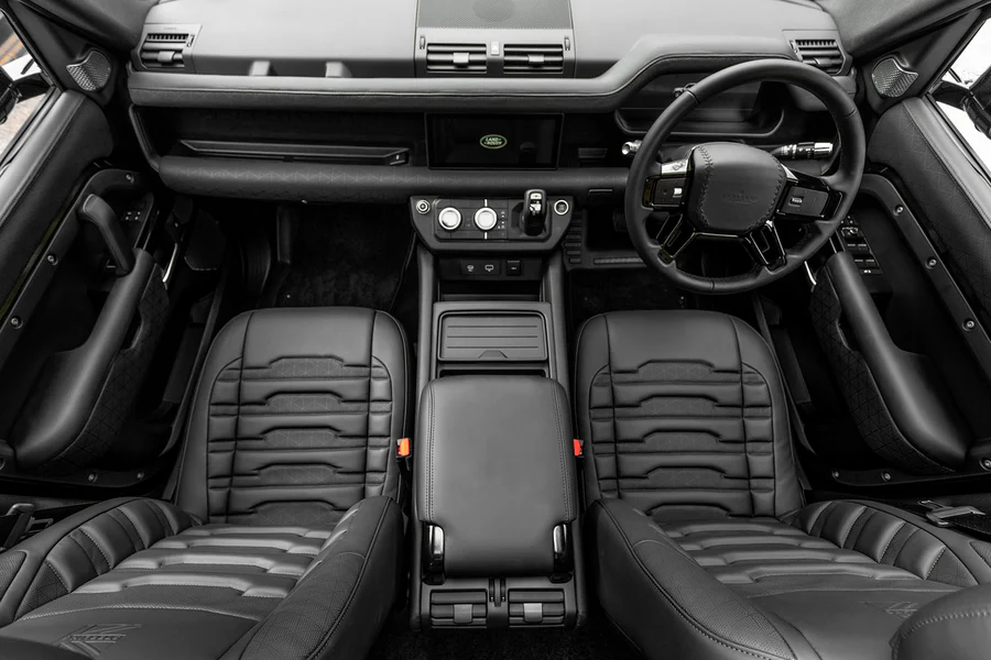 Sterling Land ROver Defender Interior