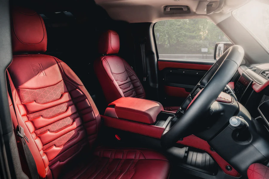 Sterling Land ROver Defender Interior