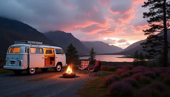 Exploring the Best VW Van Campsites in Scotland